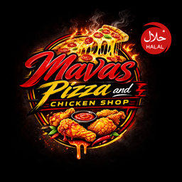 Mavas Pizza and Chicken Shop Wakefield  logo.